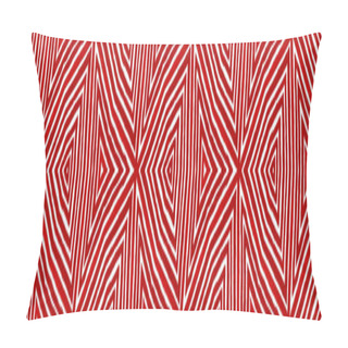 Personality  Wine Red Seamless Border Scroll. Geometric Waterco Pillow Covers