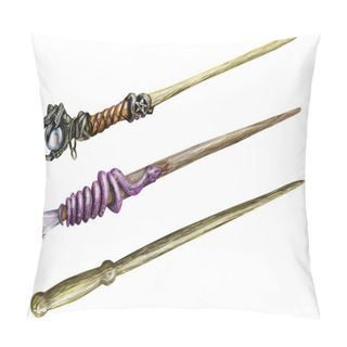 Personality  Magic Wands Pillow Covers