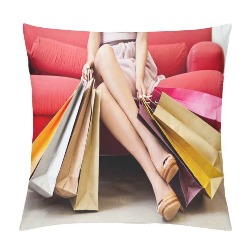 Personality  Shopaholic pillow covers