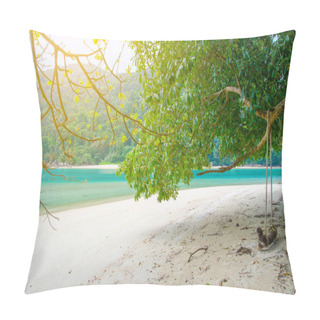 Personality  Koh Surin Islands National Park In Phang Nga, Thailand Blue Sea And Sand Beach  Pillow Covers