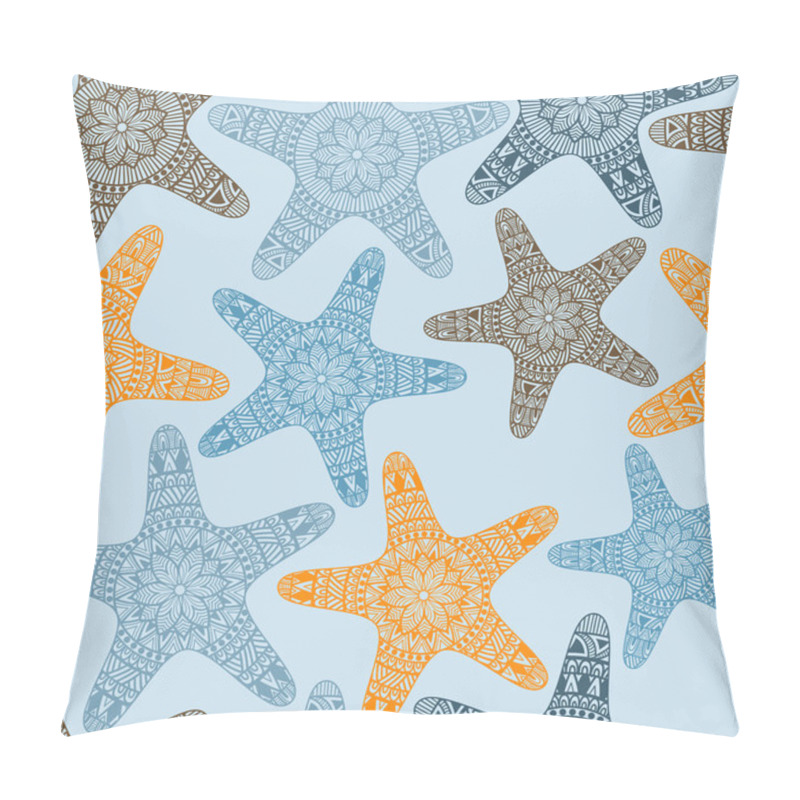 Personality  Pattern with Doodle Stars pillow covers
