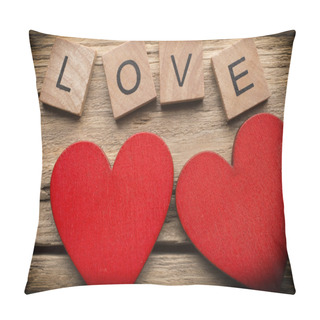 Personality  Love. Pillow Covers