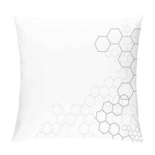 Personality  Hexagon Background Pillow Covers