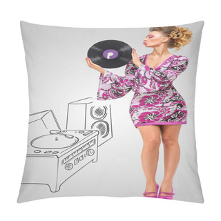 Personality  Fashionable Hippie Girl Pillow Covers