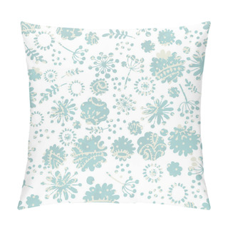 Personality  Tender Flowers Seamless Pattern Pillow Covers