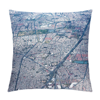 Personality  Mexico City Aerial View Cityscape Pillow Covers