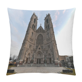 Personality  Cathedral Basilica Of The Sacred Heart In Newark, NJ. It Is The Fifth-largest Cathedral In North America And Is The Seat Of The Roman Catholic Archdiocese Of Newark. Pillow Covers