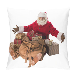 Personality  Santa Claus Portrait Pillow Covers