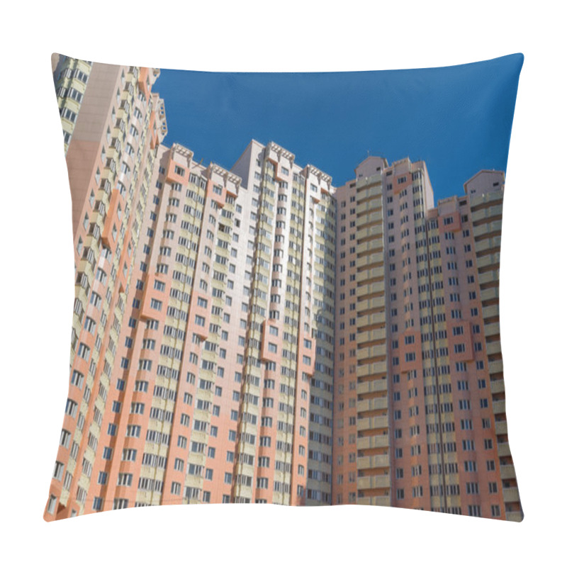 Personality  Modern Multistory Residential Buildings In Moscow, Russia Pillow Covers