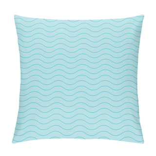 Personality  Wave Pattern Background. Vintage Vector Pattern. Pillow Covers