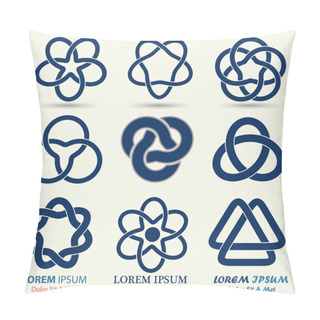 Personality  Business Logo Set Pillow Covers