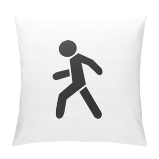 Personality  Pedestrian Symbol Pillow Covers