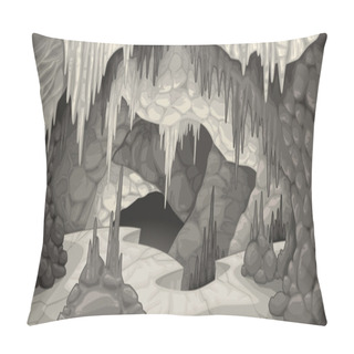 Personality  Inside The Cavern. Pillow Covers