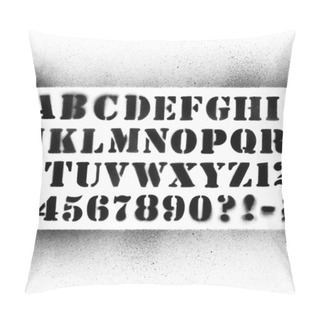 Personality  Splatted ABC Pillow Covers