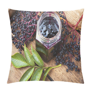 Personality  Elderberry Jam In A Jar Pillow Covers