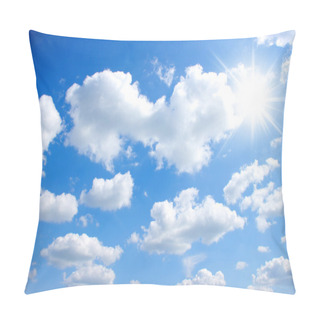 Personality  Sky And Sun Pillow Covers