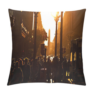 Personality  Obelisco (Obelisk), Buenos Aires Argentina Pillow Covers