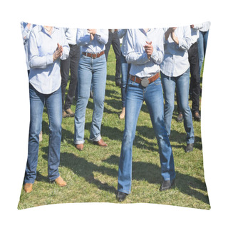 Personality  Western Dancers Outdoor Pillow Covers