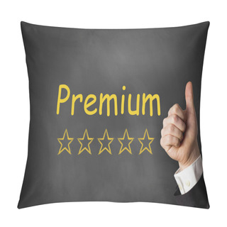 Personality  Thumbs Up Premium Quality Rating Stars Pillow Covers