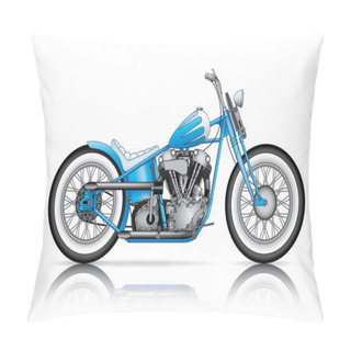 Personality  Blue Custom Bobber Pillow Covers