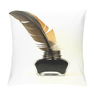 Personality  Inkwell And Quill Pillow Covers