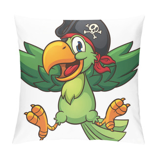 Personality  Happy Pirate Parrot Pillow Covers