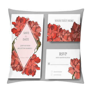 Personality  Vector Rose Floral Botanical Flowers. Black And White Engraved Ink Art. Wedding Background Card Decorative Border. Pillow Covers