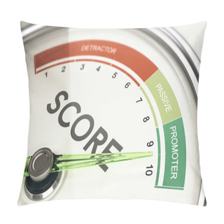 Personality  KPI, Key Performance Indicator, Net Promoter, Score From Detract Pillow Covers