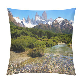 Personality  Scenic Landscape In Los Glaciares National Park, Patagonia, Argentina Pillow Covers