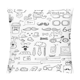 Personality  Hipster Set Pillow Covers
