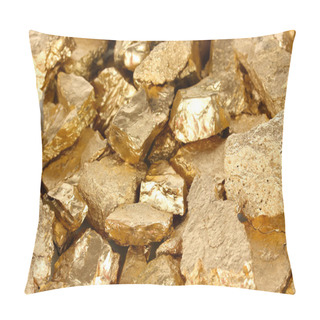 Personality  Golden Nuggets Close-up Pillow Covers