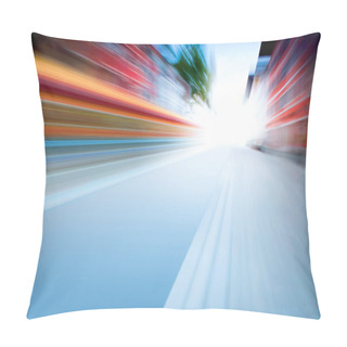 Personality  Speed On Road Pillow Covers