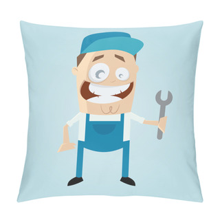 Personality  Happy Cartoon Man Pillow Covers