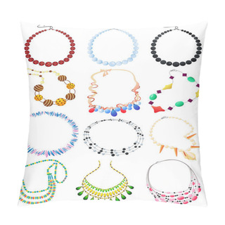 Personality  Necklaces Pillow Covers