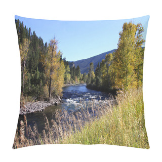Personality  Beautiful River Scene Pillow Covers