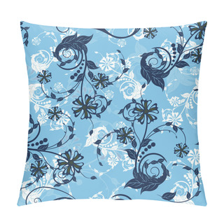Personality  Floral Seamless Background Pillow Covers