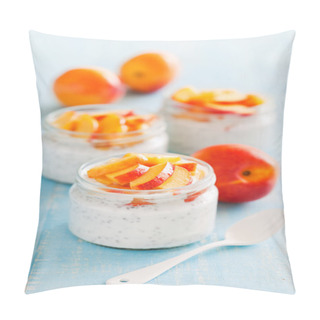 Personality  Chia Seeds And Yogurt Pudding Pillow Covers