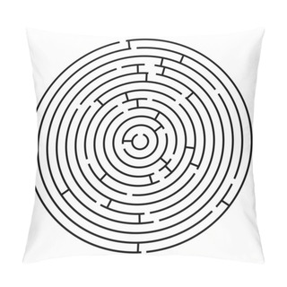 Personality  Round Maze Pillow Covers