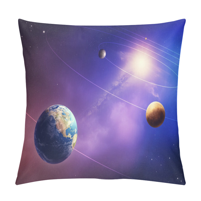 Personality  Inner Solar System Planets Pillow Covers