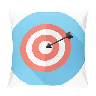 Personality  Darts Icon. Pillow Covers