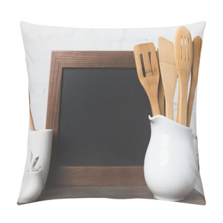 Personality  Blank Board And Kitchen Utensils Pillow Covers