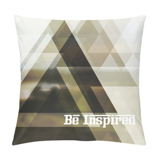 Personality  Vintage Triangular Background Pillow Covers
