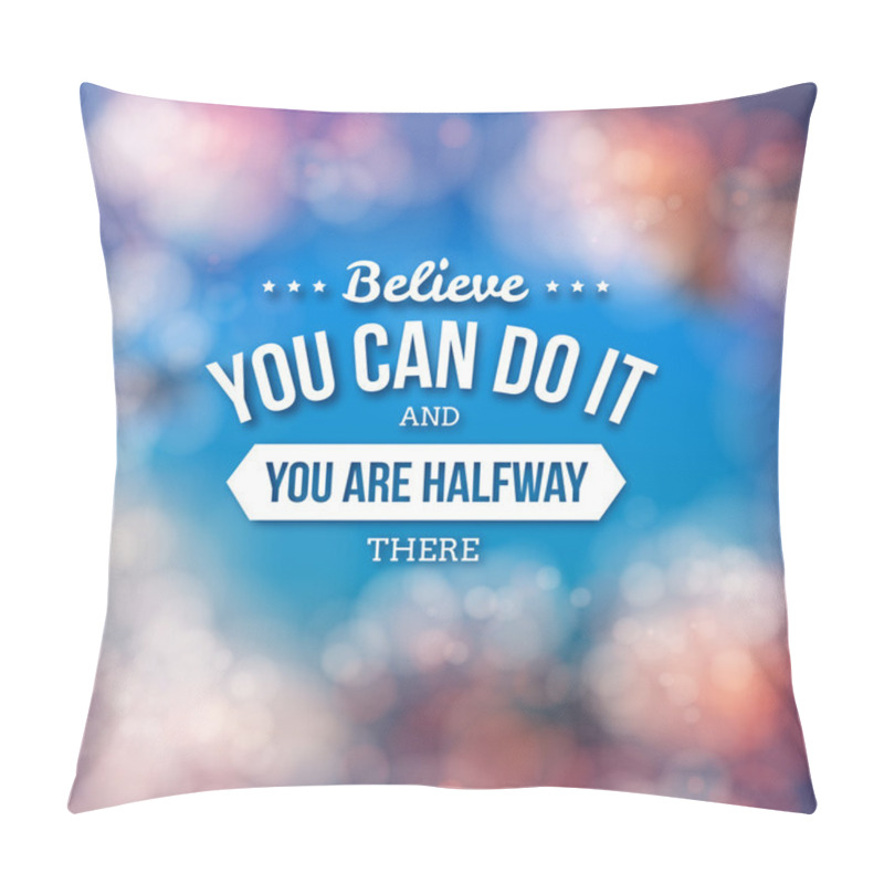 Personality  Motivational poster, typography design. pillow covers