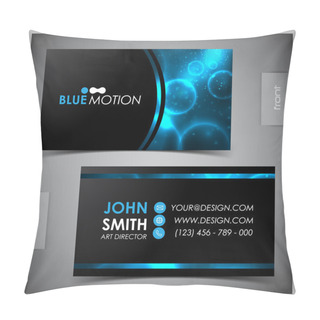 Personality  Set Of Creative Business Cards Pillow Covers