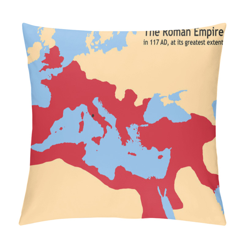 Personality  Roman Empire Pillow Covers