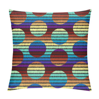 Personality  Seamless Vector Background In The Bohemian Style. Pillow Covers