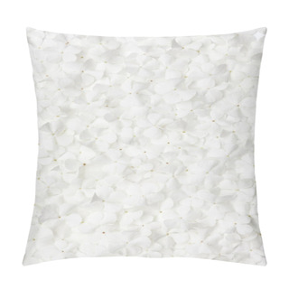 Personality  White Flower Background Pillow Covers