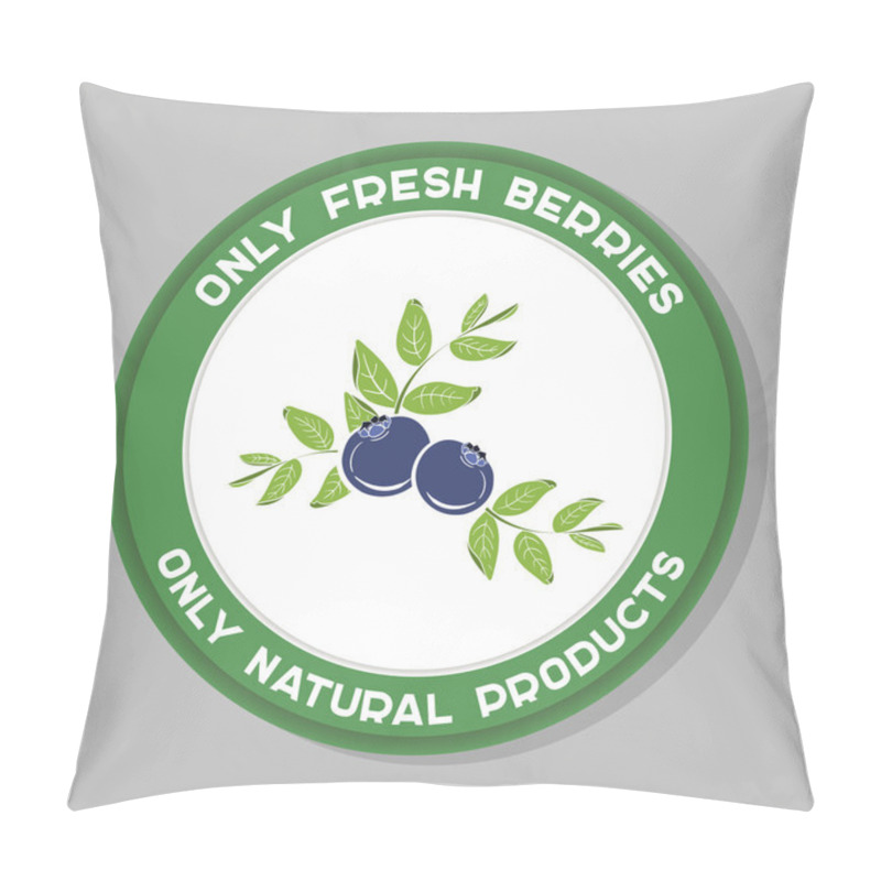 Personality  BlueberryLabel pillow covers
