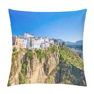 Personality  Ronda, Spain Old Town Pillow Covers