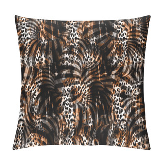 Personality  Colorful Animal Prints, Fabric Patterns Pillow Covers